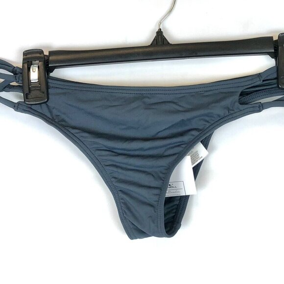 O'Neill Other - O’Neill Women’s Salt Water Solids Criss Cross Blue Cheeky Bikini Bottom Size L